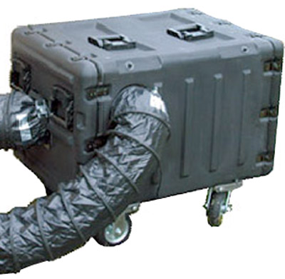 Tactical ECU provides hours of cooling in a portable rugged case.